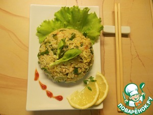 Рецепт Тайский жареный рис с курицей