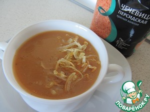 Рецепт Чечевичный суп с чесноком и кумином