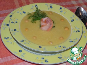 Рецепт Нутовый суп с розмарином и чесноком