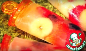 Рецепт Летние вкусняшки: фруктовый лед