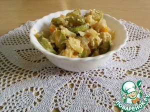 Рецепт Цветная капуста с кабачками