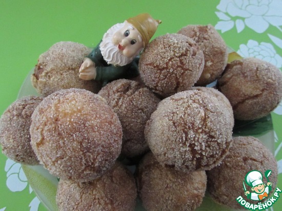 Творожные "апельсины" по рецепту Svetlana Metaxa https://www.povarenok.ru/recipes/show/106456/