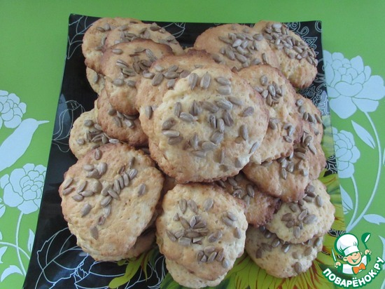 Творожное печенье с семечками по рецепту Moravanka https://www.povarenok.ru/recipes/show/104676/
