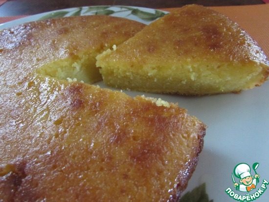 Сочный апельсиновый пирог "Для любознательных" по рецепту LNataly https://www.povarenok.ru/recipes/show/109704/