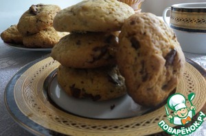 Печенье с шоколадной крошкой: рецепт американского, овсяного, мягкого