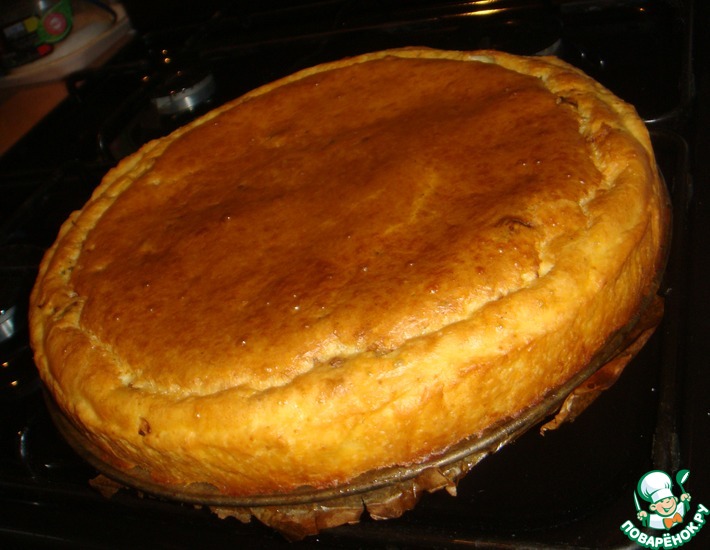 Рецепт: Мясной пирог