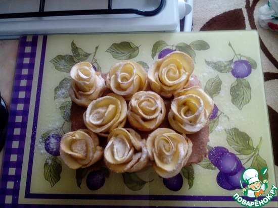 розочки на десерт