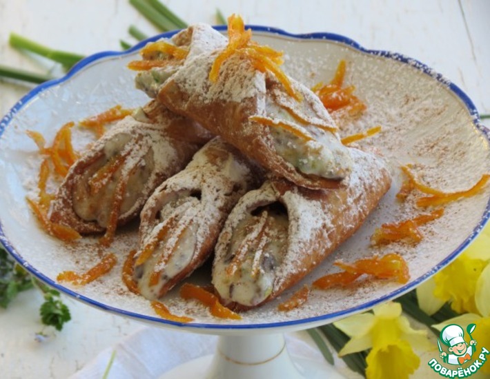 Рецепт: Сицилийские канноли