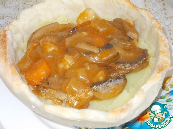 произврльное меню