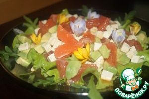 Рецепт Весенний цитрусовый салат