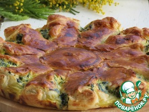 Рецепт Пирог с рикоттой и зеленью