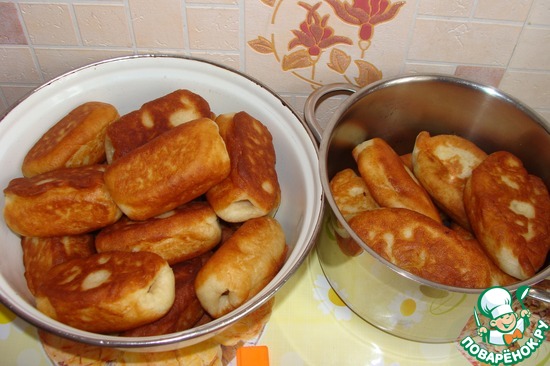 Пирожки на заварном дрожжевом тесте (автор рецепта Lana66)