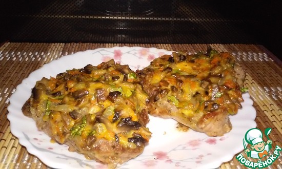 Отбивные из свинины "Радуга вкусов"