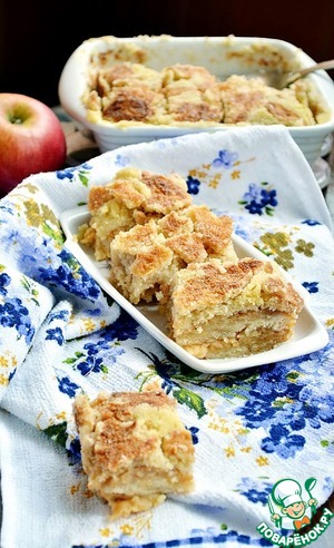 Рецепт Постный яблочный пирог