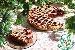Рецепт Легкий пирог с ягодами