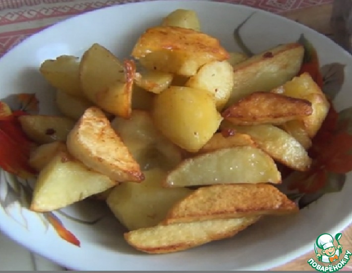 Рецепт: Жареный картофель
