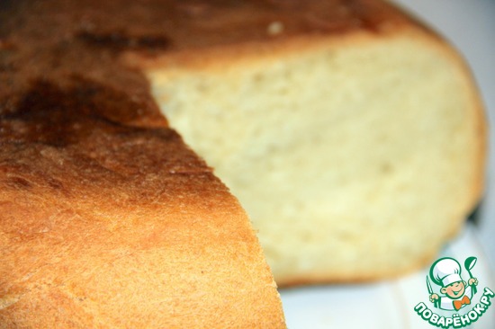 Белый хлеб в мультиварке поближе