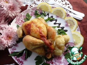 Рецепт Цыплята корнишоны с гарниром