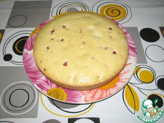 Бисквит из мультиварки.