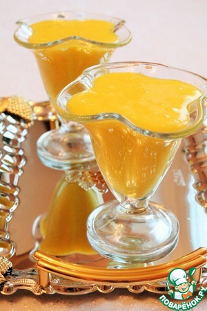 Рецепт Апельсиново-миндальный десертный крем