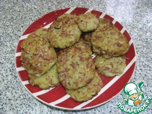 Рецепт Картофельные драники с сосисками