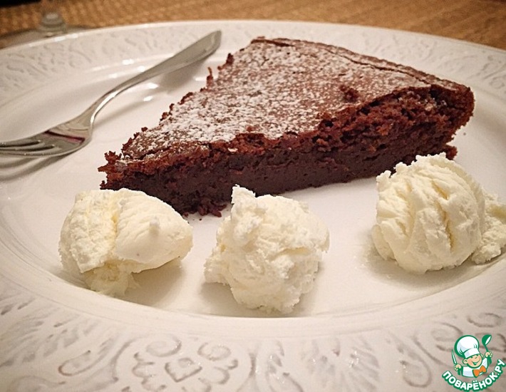 «Шоколадный пирог без муки»