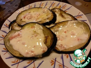 Рецепт Баклажаны с сыром и томатном соусе