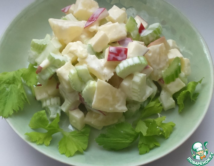 Рецепт: Салат с сельдереем