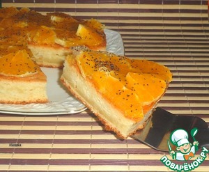 Рецепт Французский бисквит с заливными апельсинами