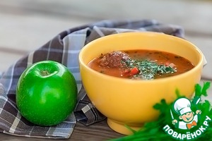 Рецепт Тефтели в овощном соусе