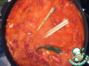 Рецепт Креветки по-критски с томатами и сыром