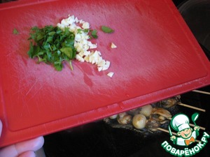 Шашлык из мидий на шпажках - пошаговый рецепт с фото