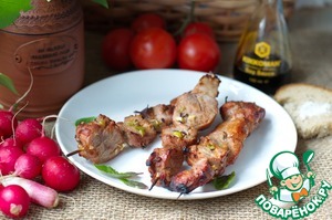 Рецепт Шашлык из свинины в томатно-соевом маринаде