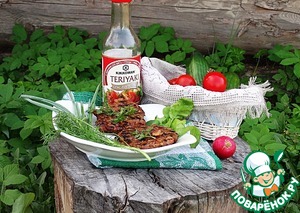 Рецепт Рубленые котлеты из индейки с соусом "Терияки"