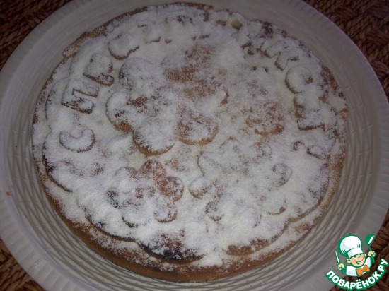 Пирог Цветочная полянка