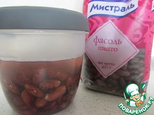 Свекольник с фасолью