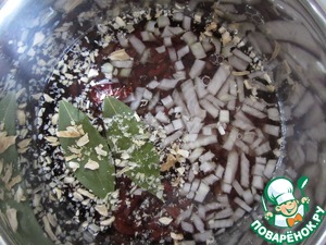 Свекольник с фасолью