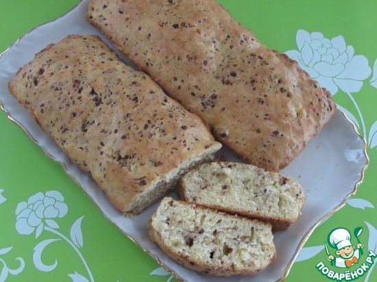 Лимонно-ореховый кекс по рецепту Nienulka https://www.povarenok.ru/recipes/show/107978/