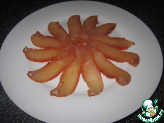 вяленое куриное филе