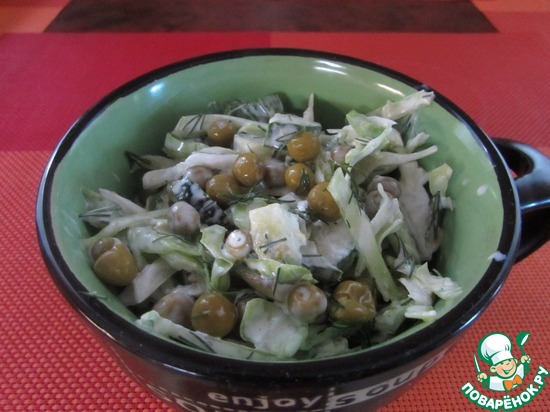 Любимый салат из капусты по рецепту Сашуленок https://www.povarenok.ru/recipes/show/107402/