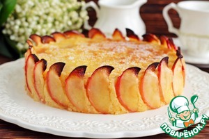 Рецепт Рисовая запеканка с яблочной начинкой