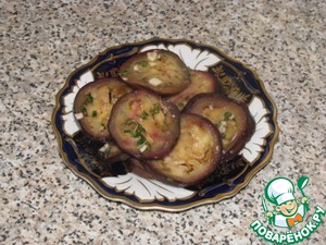 Рецепт Печеные баклажаны в маринаде по-испански