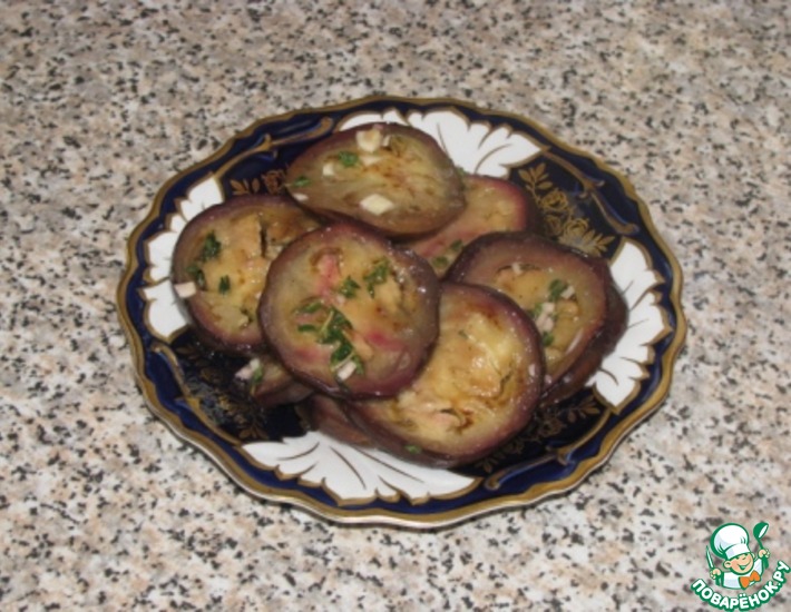 Рецепт: Печеные баклажаны в маринаде по-испански