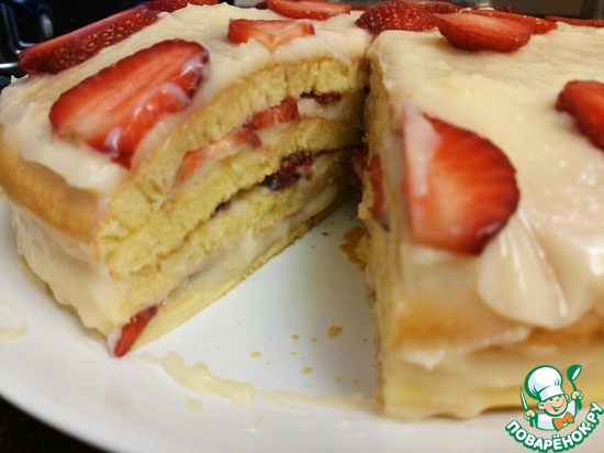 торт из наливных коржей