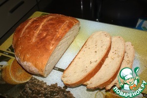 Рецепт Горчичный хлеб в духовке