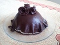 Шоколадный бисквит, торт "Роза"
