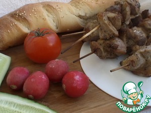 Рецепт Шашлык из свинины по-баварски