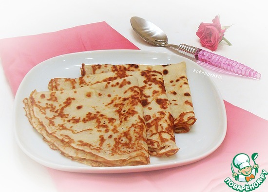 Бархатные блинчики