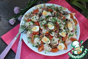 Рецепт Тёплый салат с гречкой