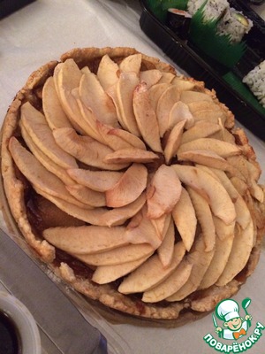 Рецепт Необычный яблочный пирог